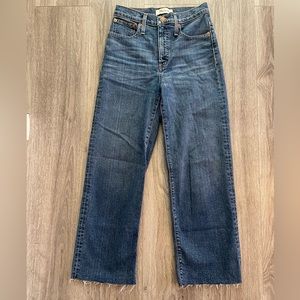 Madewell Slim Wide Leg Crop petite 24.5” inseam